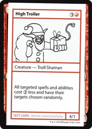 High Troller (2021 Edition) [Mystery Booster Playtest Cards] | The CG Realm