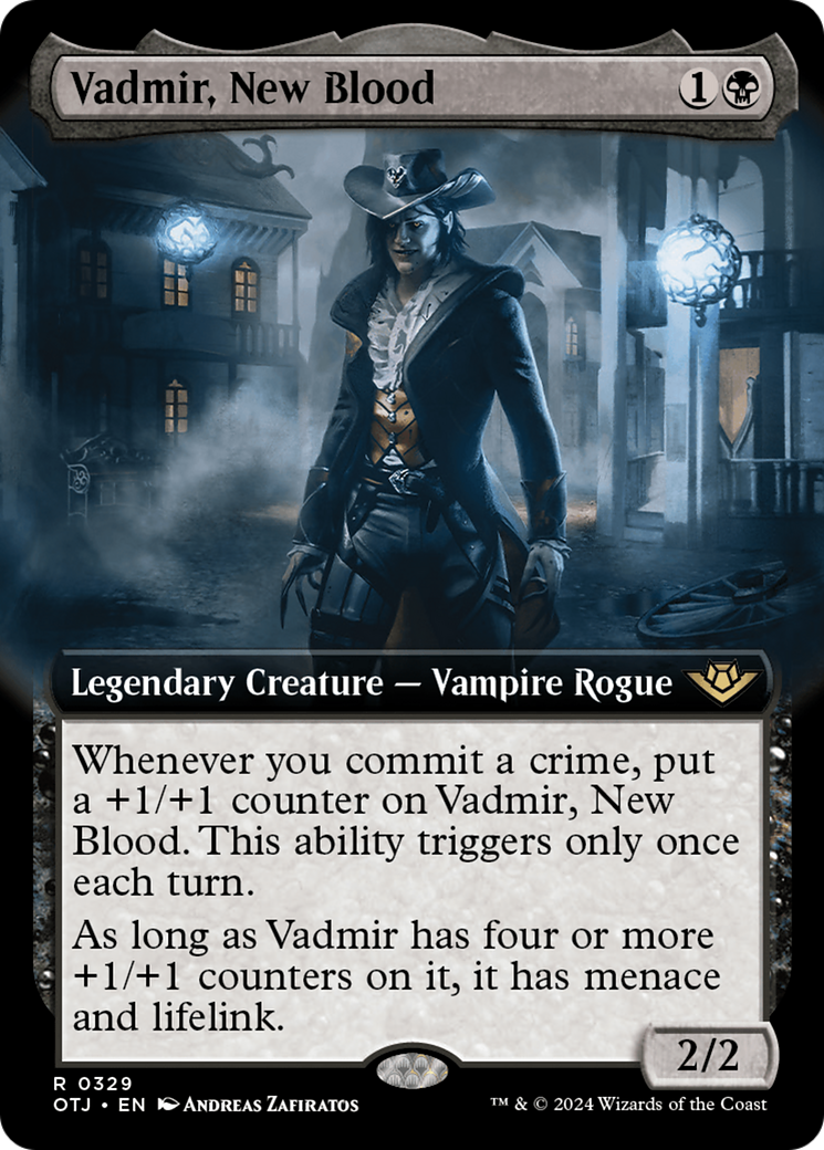 Vadmir, New Blood (Extended Art) [Outlaws of Thunder Junction] | The CG Realm