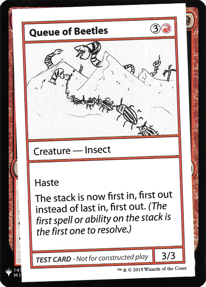 Queue of Beetles [Mystery Booster Playtest Cards] | The CG Realm