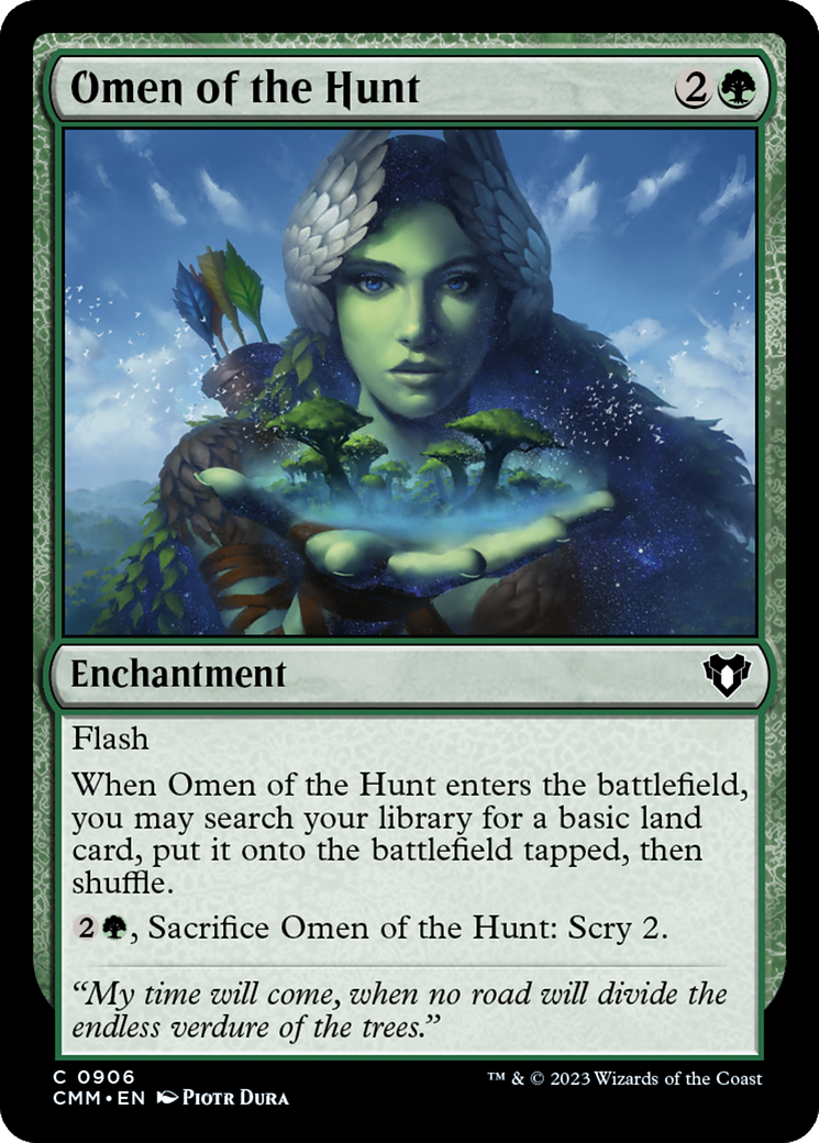 Omen of the Hunt [Commander Masters] | The CG Realm