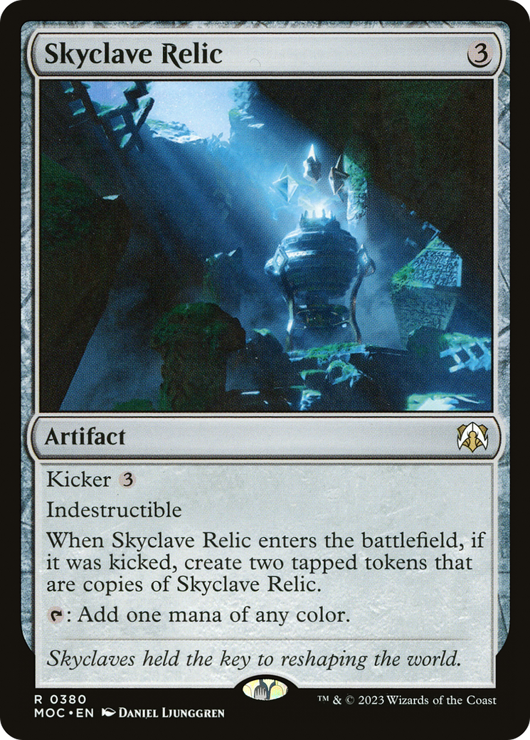 Skyclave Relic [March of the Machine Commander] | The CG Realm