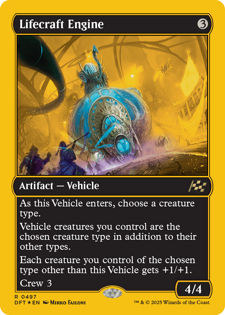 Lifecraft Engine (First-Place Foil) [Aetherdrift] | The CG Realm