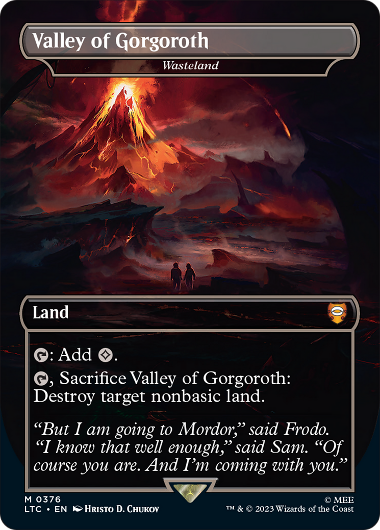 Valley of Gorgoroth - Wasteland [The Lord of the Rings: Tales of Middle-Earth Commander] | The CG Realm