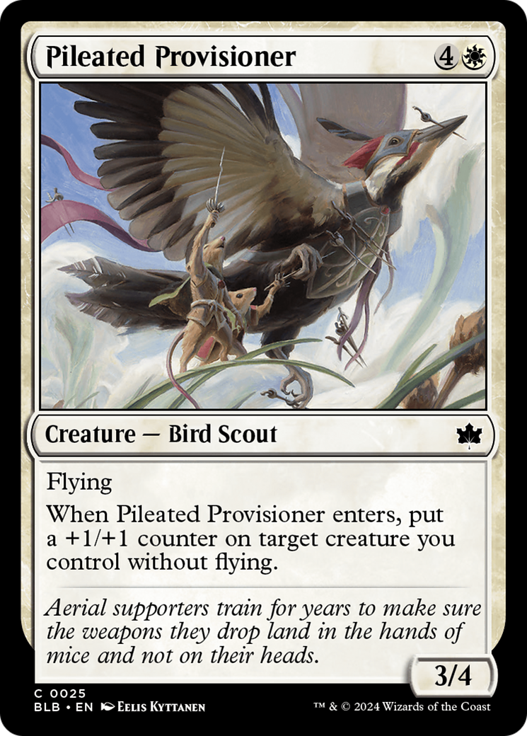 Pileated Provisioner [Bloomburrow] | The CG Realm