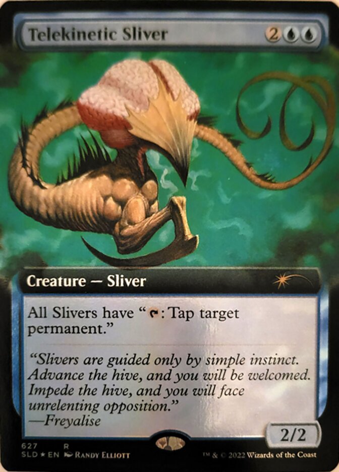 Telekinetic Sliver (Extended Art) [Secret Lair Drop Promos] | The CG Realm