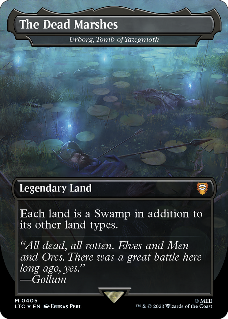 The Dead Marshes - Urborg, Tomb of Yawgmoth (Surge Foil Realms and Relics) [The Lord of the Rings: Tales of Middle-Earth Commander] | The CG Realm