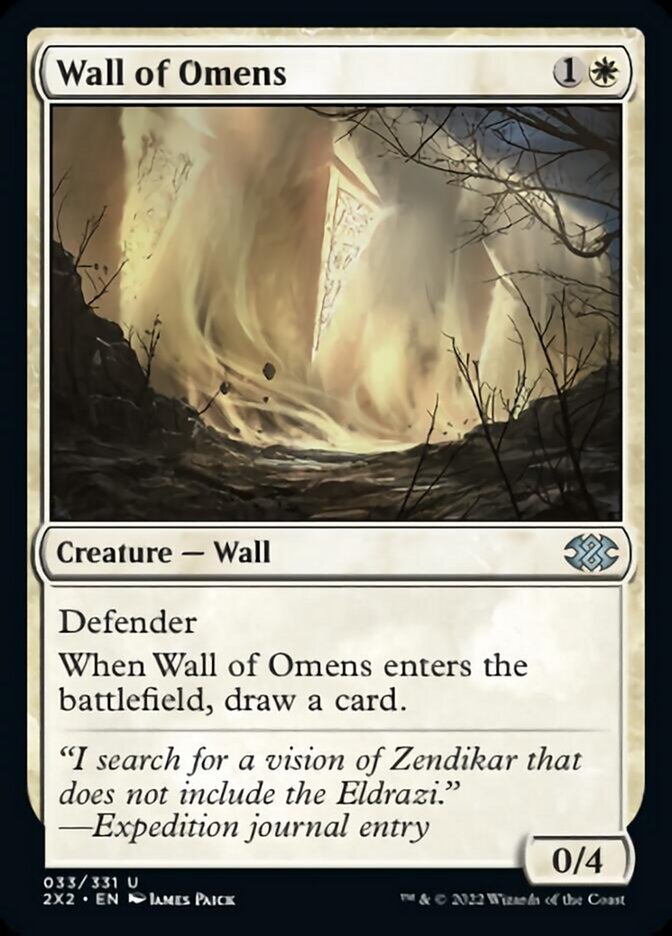 Wall of Omens [Double Masters 2022] | The CG Realm