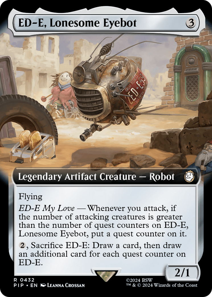 ED-E, Lonesome Eyebot (Extended Art) [Fallout] | The CG Realm