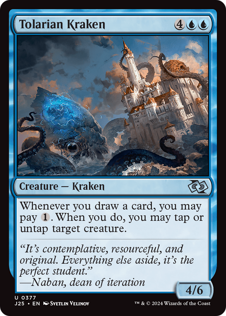 Tolarian Kraken [Foundations Jumpstart] | The CG Realm