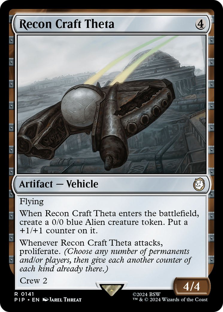 Recon Craft Theta [Fallout] | The CG Realm