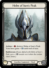 Helm of Isen's Peak [U-WTR042] (Welcome to Rathe Unlimited)  Unlimited Rainbow Foil | The CG Realm