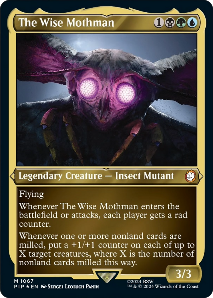 The Wise Mothman (Display Commander) [Fallout] | The CG Realm