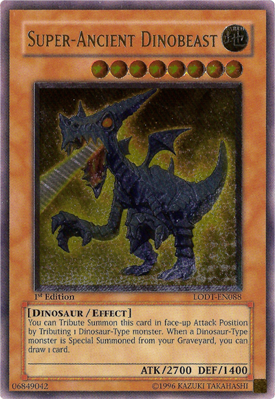 Super-Ancient Dinobeast [LODT-EN088] Ultimate Rare | The CG Realm