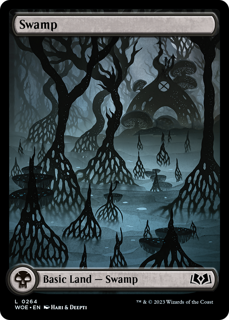 Swamp (264) (Full-Art) [Wilds of Eldraine] | The CG Realm