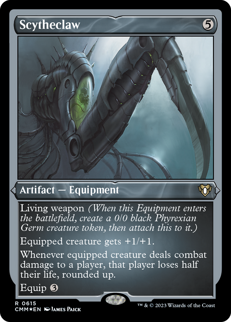 Scytheclaw (Foil Etched) [Commander Masters] | The CG Realm