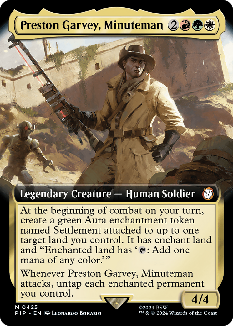 Preston Garvey, Minuteman (Extended Art) [Fallout] | The CG Realm