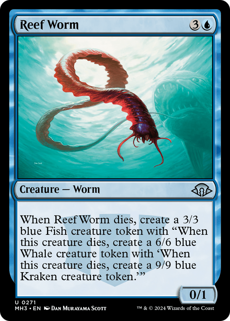 Reef Worm [Modern Horizons 3] | The CG Realm