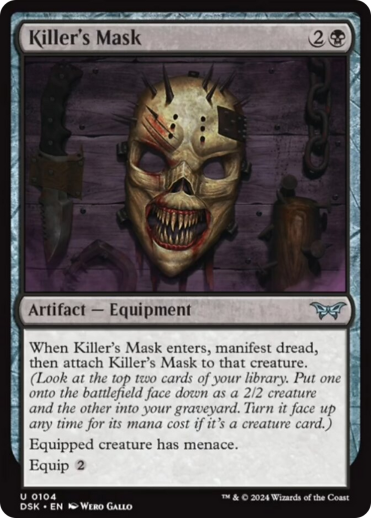 Killer's Mask [Duskmourn: House of Horror] | The CG Realm