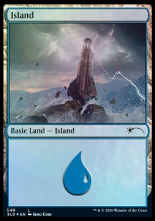 Island (Wizards) (549) [Secret Lair Drop Promos] | The CG Realm