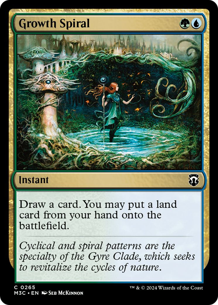 Growth Spiral (Ripple Foil) [Modern Horizons 3 Commander] | The CG Realm