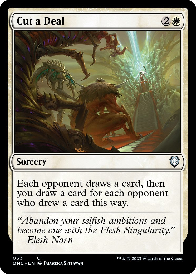 Cut a Deal [Phyrexia: All Will Be One Commander] | The CG Realm