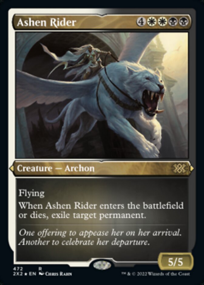 Ashen Rider (Foil Etched) [Double Masters 2022] | The CG Realm