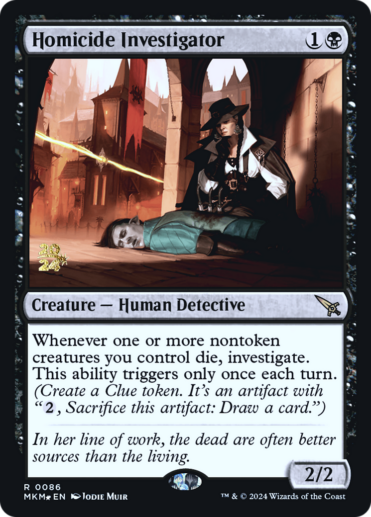 Homicide Investigator [Murders at Karlov Manor Prerelease Promos] | The CG Realm