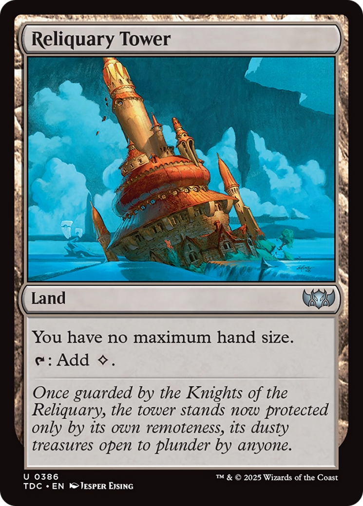 Reliquary Tower [Tarkir: Dragonstorm Commander] | The CG Realm