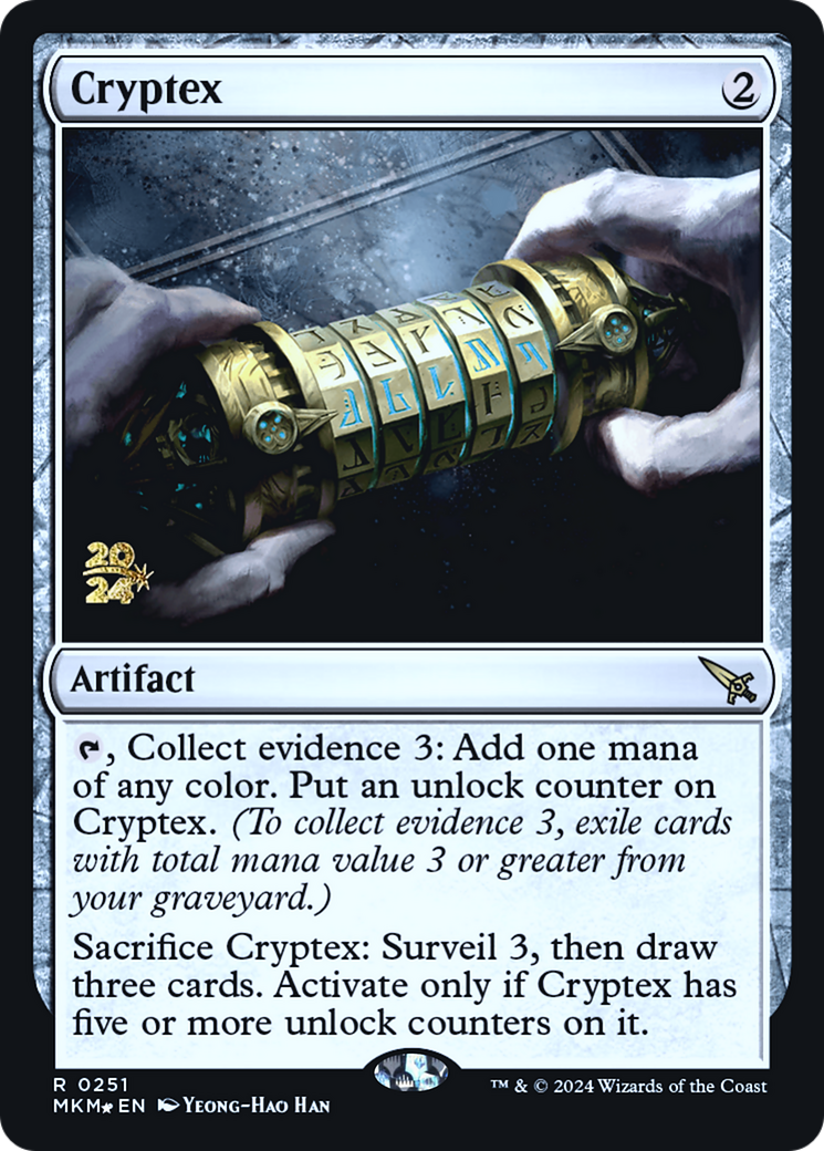 Cryptex [Murders at Karlov Manor Prerelease Promos] | The CG Realm