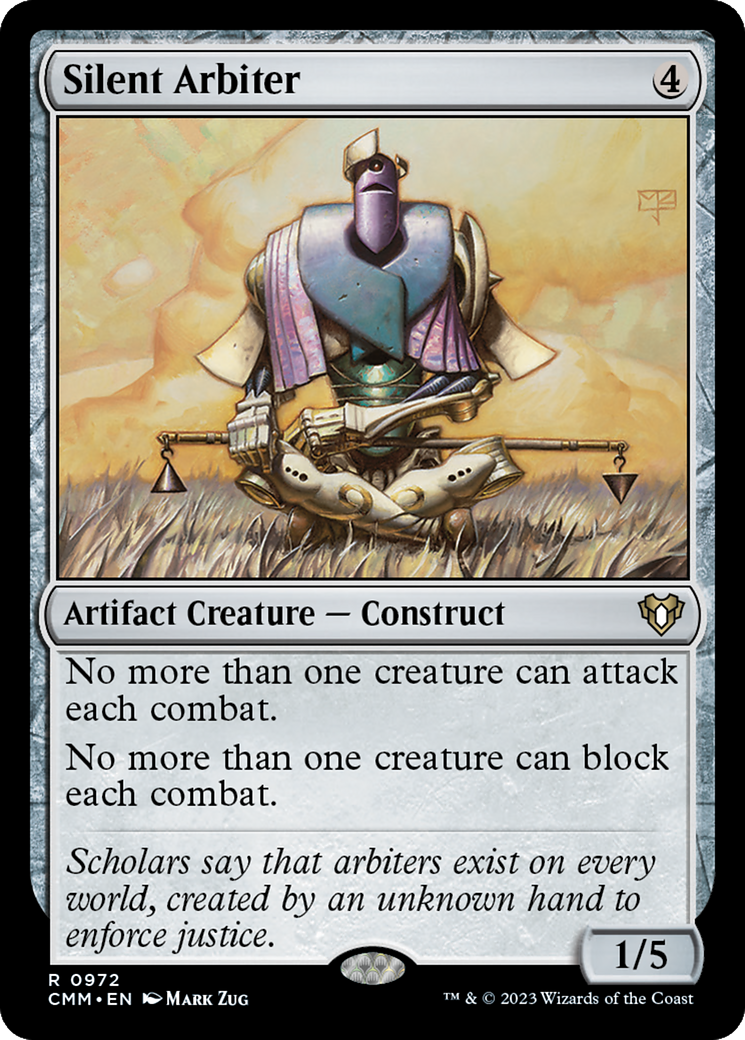 Silent Arbiter [Commander Masters] | The CG Realm