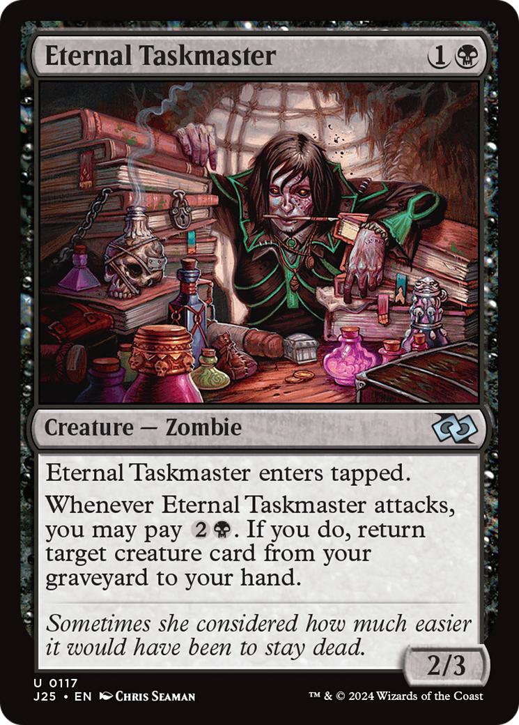 Eternal Taskmaster [Foundations Jumpstart] | The CG Realm