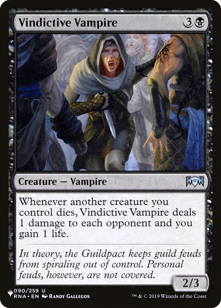 Vindictive Vampire [The List Reprints] | The CG Realm