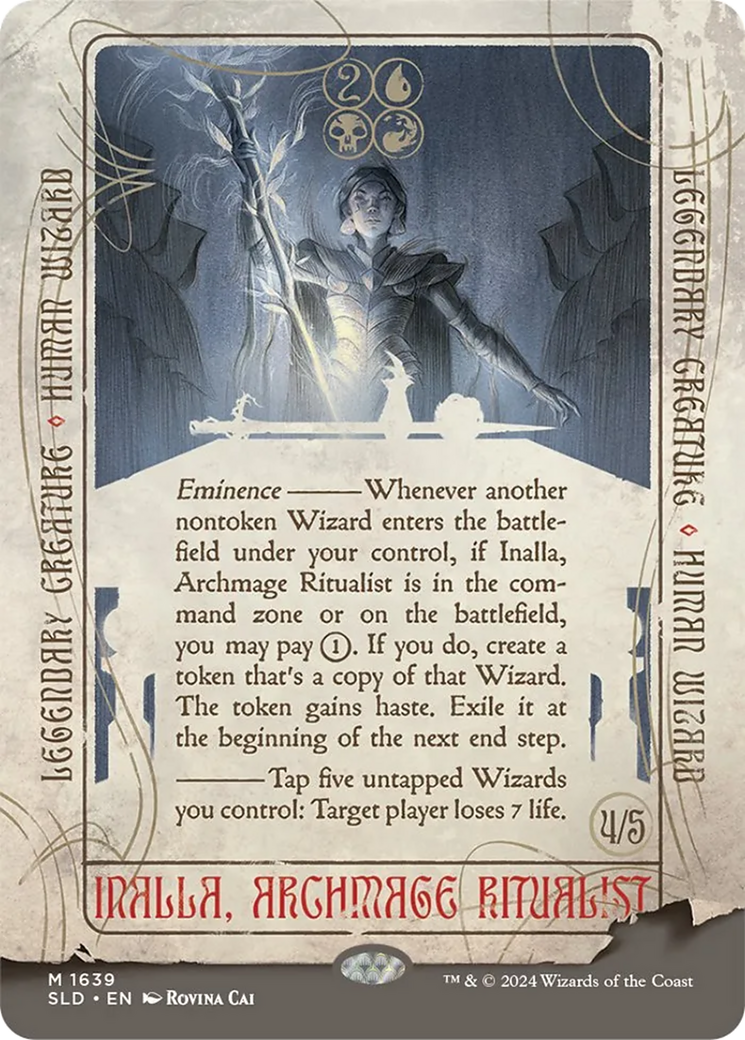 Inalla, Archmage Ritualist (Rainbow Foil) [Secret Lair Drop Series] | The CG Realm