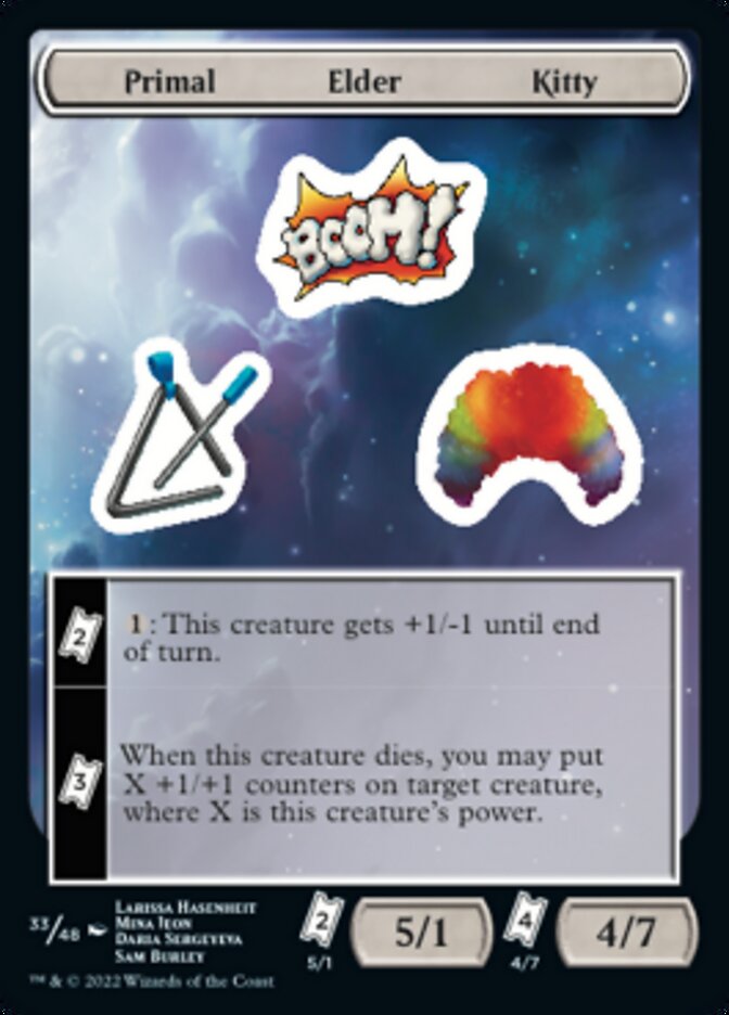 Primal Elder Kitty [Unfinity Stickers] | The CG Realm