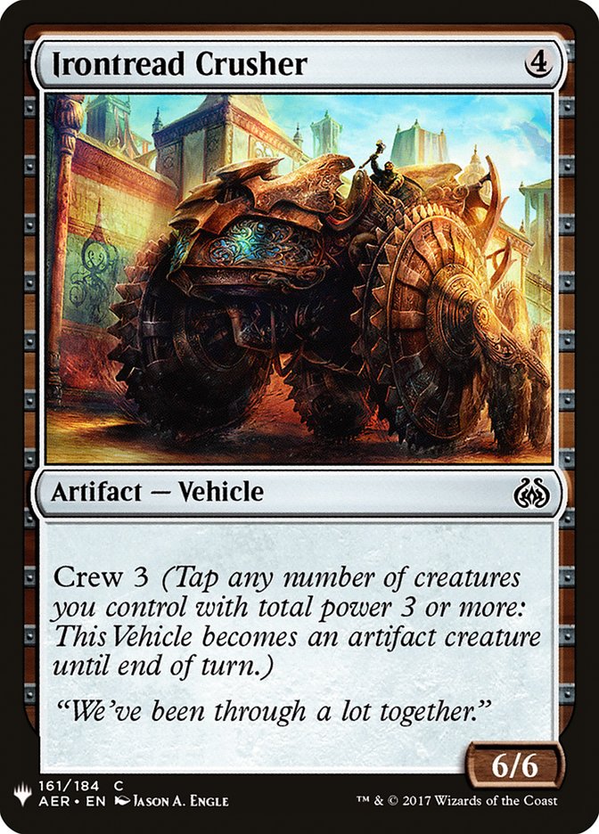 Irontread Crusher [Mystery Booster] | The CG Realm