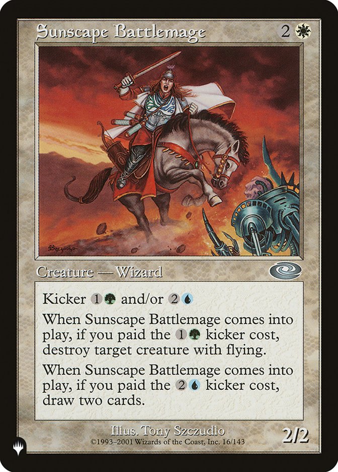 Sunscape Battlemage [The List] | The CG Realm