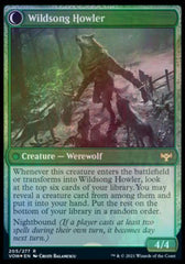 Howlpack Piper // Wildsong Howler [Innistrad: Crimson Vow Prerelease Promos] | The CG Realm