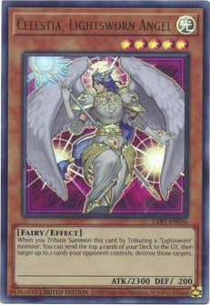 Celestia, Lightsworn Angel [LART-EN036] Ultra Rare | The CG Realm