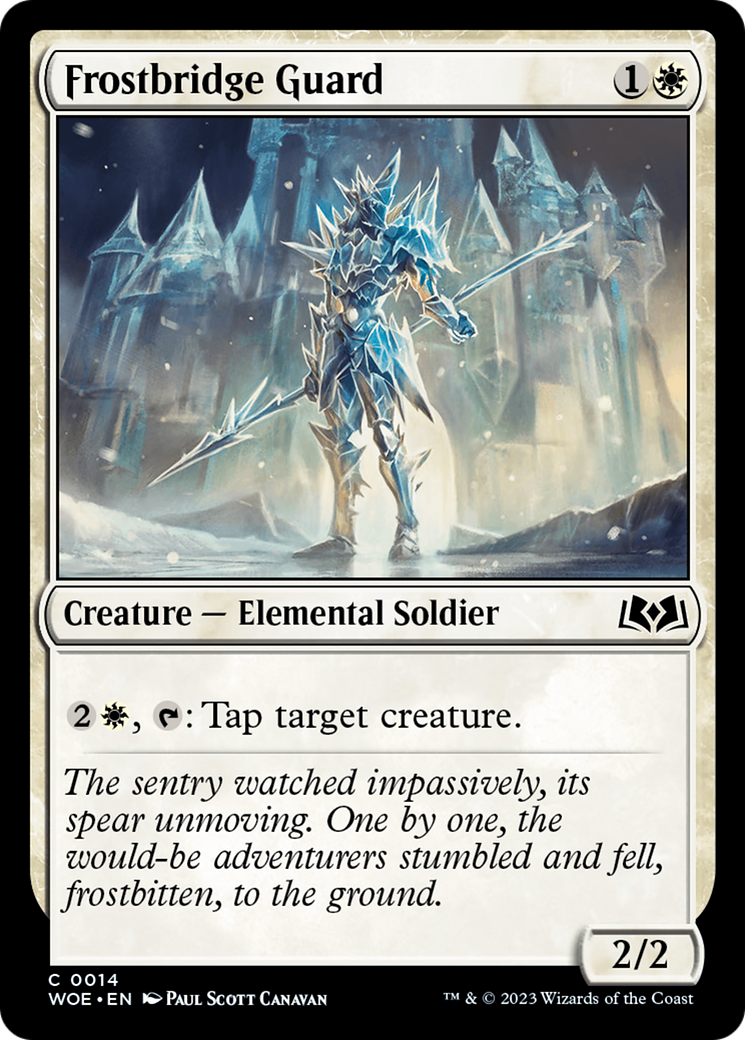 Frostbridge Guard [Wilds of Eldraine] | The CG Realm