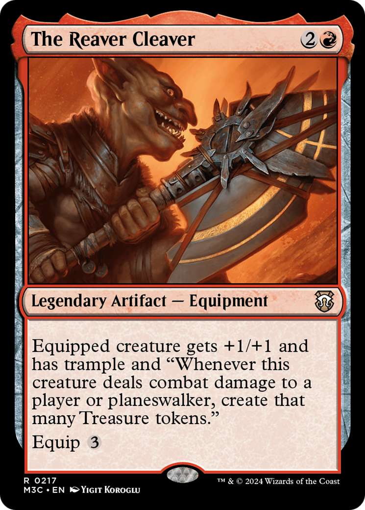 The Reaver Cleaver (Ripple Foil) [Modern Horizons 3 Commander] | The CG Realm