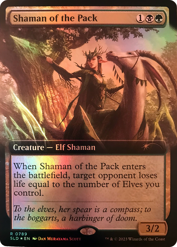 Shaman of the Pack (Extended Art) [Secret Lair Drop Series] | The CG Realm