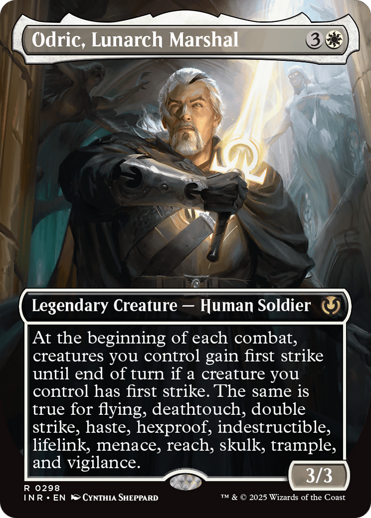 Odric, Lunarch Marshal (Borderless) [Innistrad Remastered] | The CG Realm