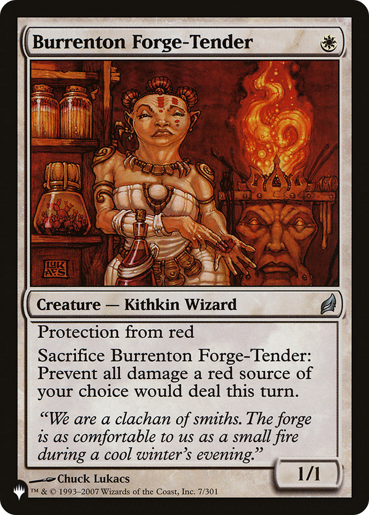 Burrenton Forge-Tender [The List Reprints] | The CG Realm