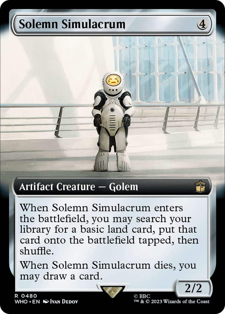 Solemn Simulacrum (Extended Art) [Doctor Who] | The CG Realm