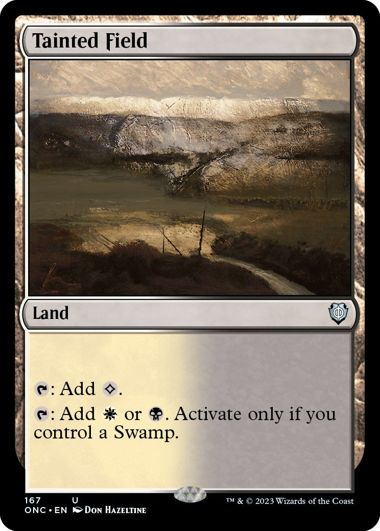 Tainted Field [Phyrexia: All Will Be One Commander] | The CG Realm