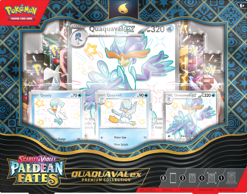 POKEMON SV4.5 PALDEAN FATES EX PREMIUM COLLECTION (Release Date:  2024-02-09) | The CG Realm