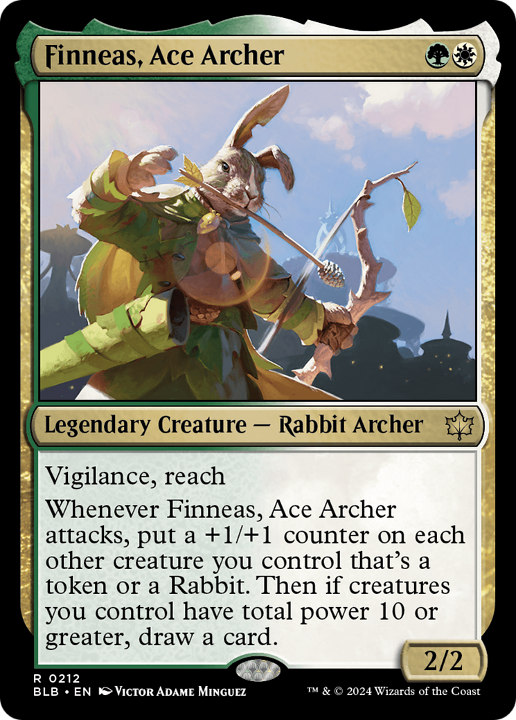 Finneas, Ace Archer [Bloomburrow] | The CG Realm