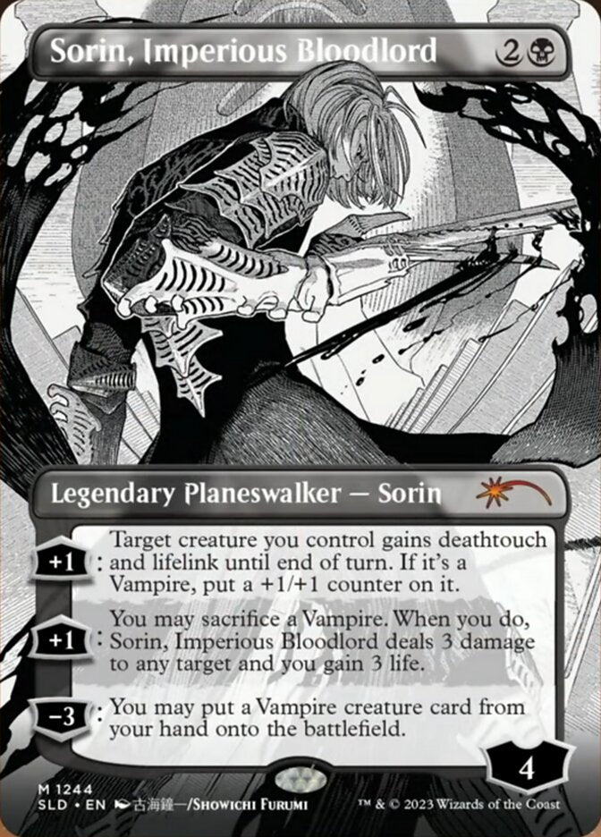 Sorin, Imperious Bloodlord (Borderless) [Secret Lair Drop Series] | The CG Realm