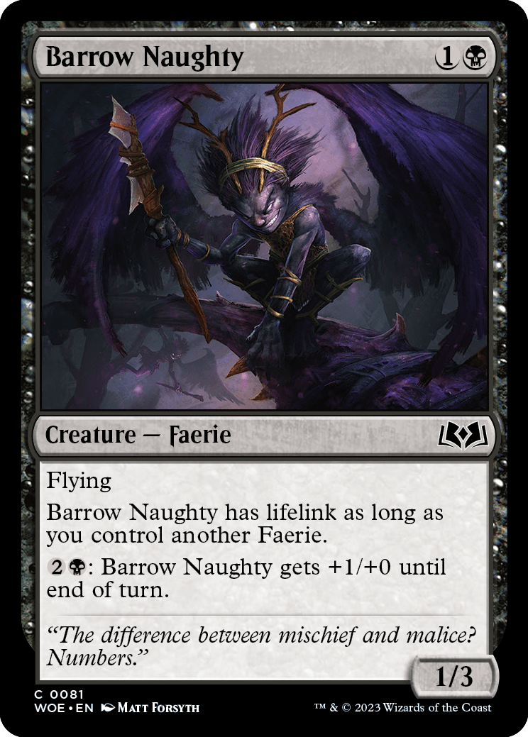 Barrow Naughty [Wilds of Eldraine] | The CG Realm