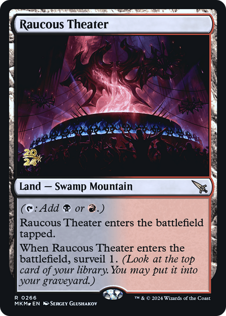 Raucous Theater [Murders at Karlov Manor Prerelease Promos] | The CG Realm